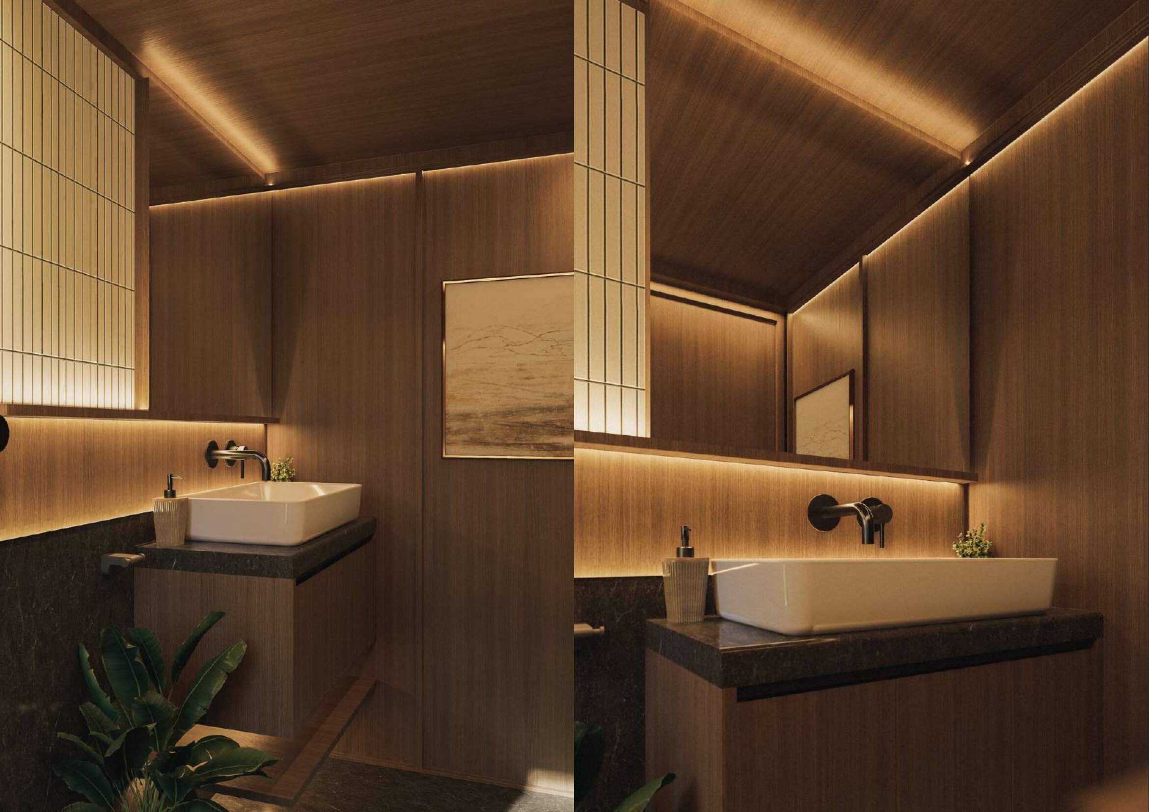 Powder Room Studio Pinara interior