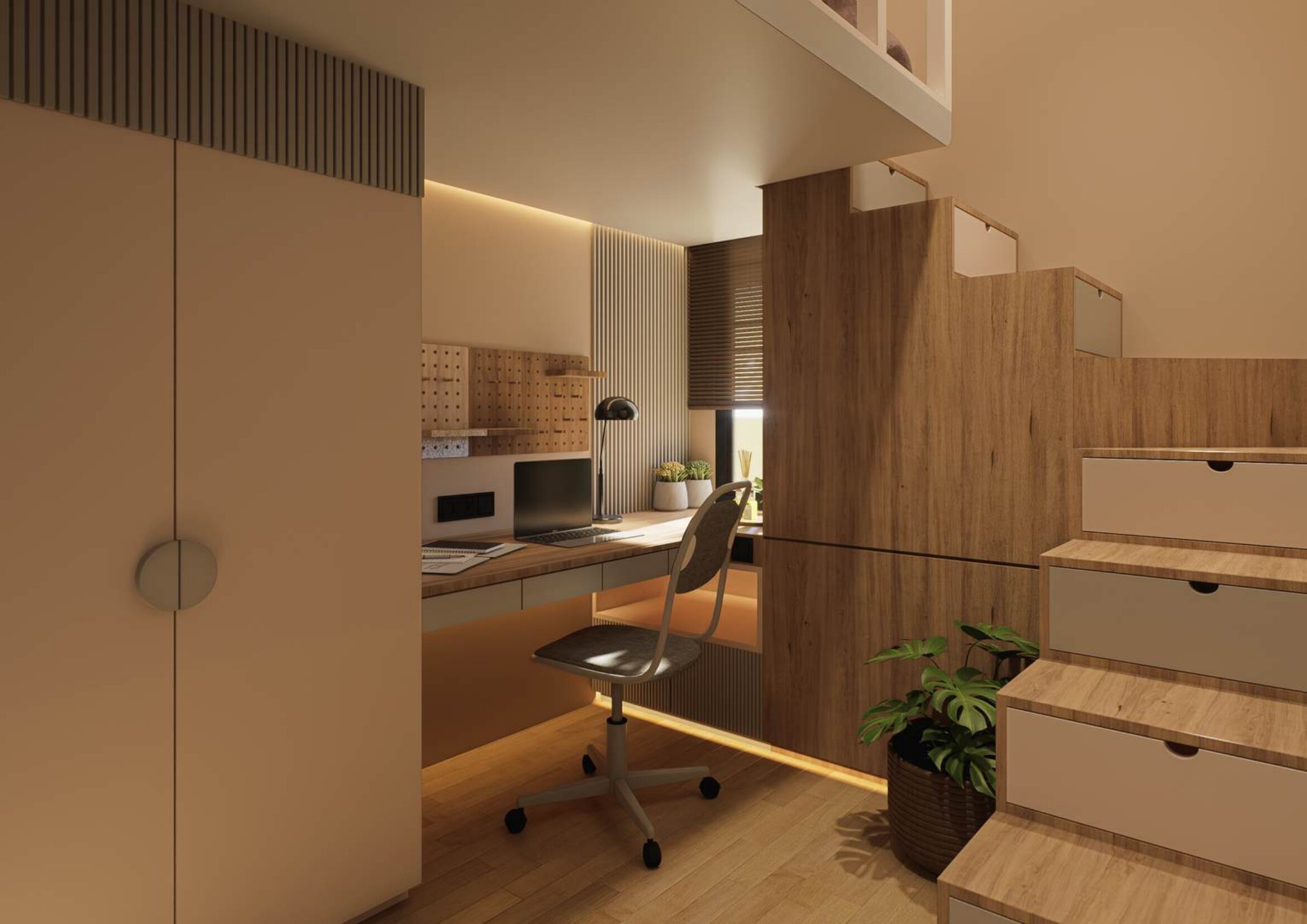 Compact Living Studio Pinara interior